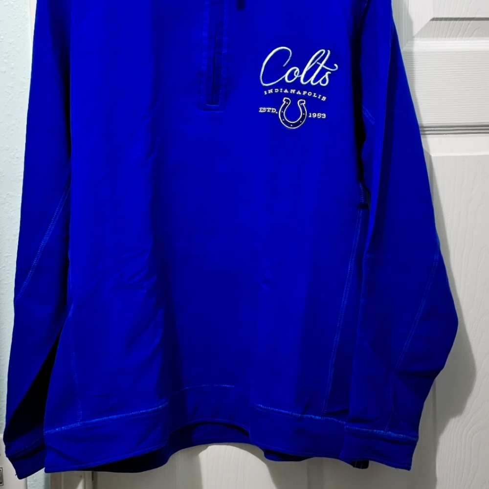 Tommy Bahama Indianapolis Colts Half Zipper Pullover **Brand New**